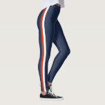 Fitness Leggings with Side Stripe - Your Colours<br><div class="desc">Custom Colours - Sports Side Stripe Leggings - Customisable - or Choose  / Add Your Favourite Leggings and Stripes Colours ! MIGNED Design</div>