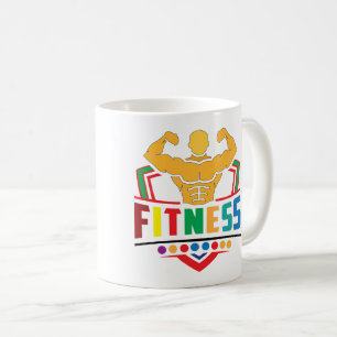 Fitness Lifestyle – Train Hard Stay Strong Coffee Mug
