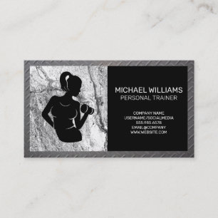 Fitness Logo Business Card