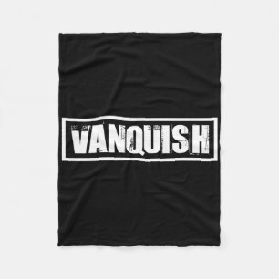 Fitness Lovers Vanquish Fitness Trainer Bodybuilde Fleece Blanket