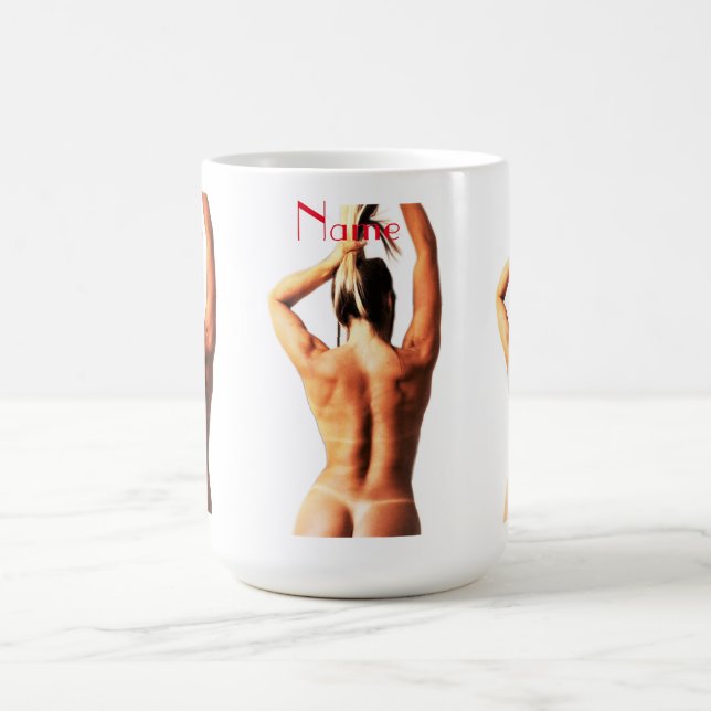 Fitness Model Tanlines Thunder_Cove  Coffee Mug (Center)