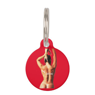 Fitness Model Tanlines Thunder_Cove  Pet Tag