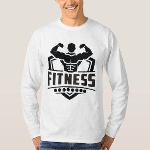 Fitness Motivation Graphic   Strong & Active Life T-Shirt