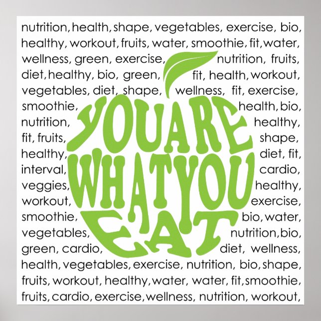 Fitness motivational design poster (Front)