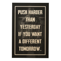 Fitness Motivational quote poster design