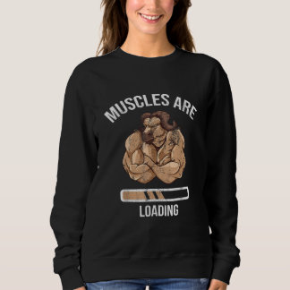 Fitness Muscle Loading Bullock Ox Sport Gym Sweatshirt