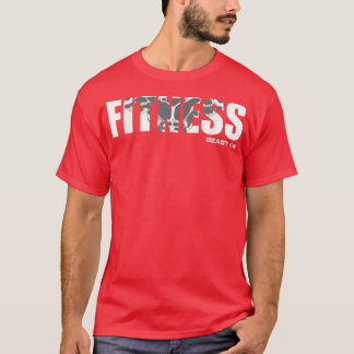 Fitness  Muscles Beast On  Gym Motivation Fitness  T-Shirt