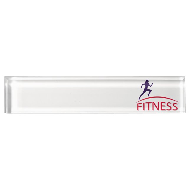 Fitness Nameplate (Front)