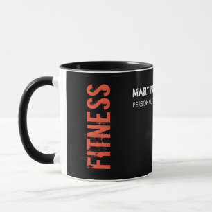 Fitness Personal Trainer Bodybuilding Modern Sharp Mug