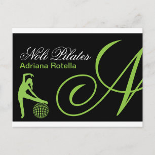 Fitness Postcard