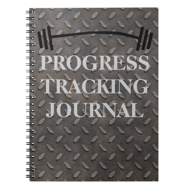 FITNESS PROGRESS TRACKING JOURNAL (Front)