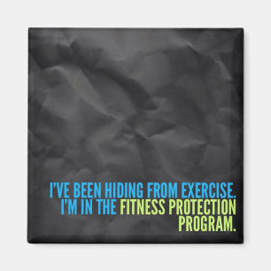 FITNESS PROTECTION PROGRAM MAGNET