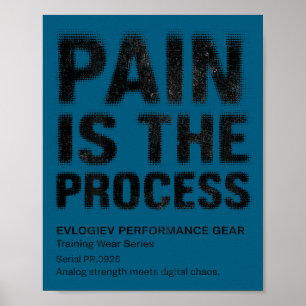 Fitness Quote Y2k Gym Training Back Print Yoga Srt