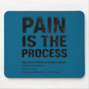 Fitness Quote Y2k Gym Training Back Print Yoga Srt Mouse Pad