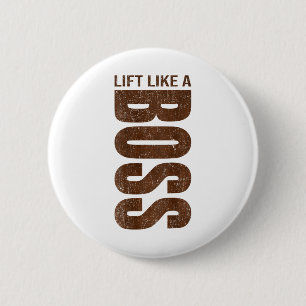 Fitness Quote Y2k Gym Training Ck Print Yoga Sport 6 Cm Round Badge