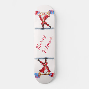 Fitness Santa Claus Skateboard