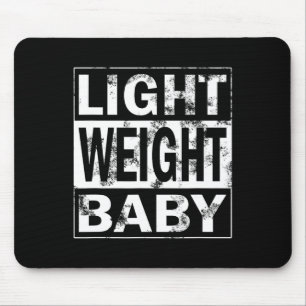 Fitness Saying Kraftsport - Light Weight Ba  Mouse Pad