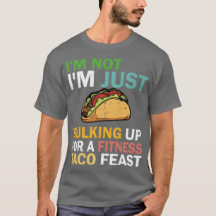 Fitness Taco Funny Humourous Gym T-Shirt