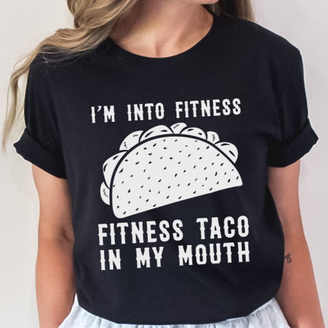 Fitness Taco Funny T Shirt Humourous Gym (Creator Uploaded)
