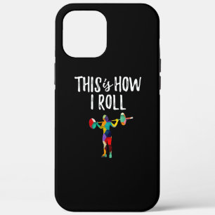 Fitness This is How I Roll Gym Bodybuilding Girl iPhone 12 Pro Max Case