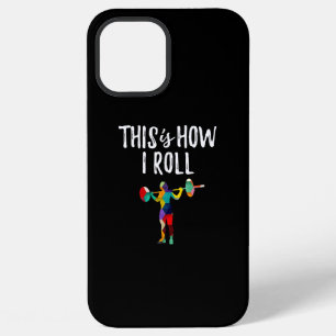 Fitness This is How I Roll Gym Bodybuilding Girl iPhone 12 Pro Max Case