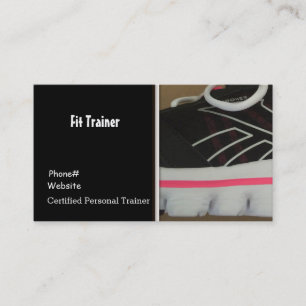 Fitness Trainer Business Card