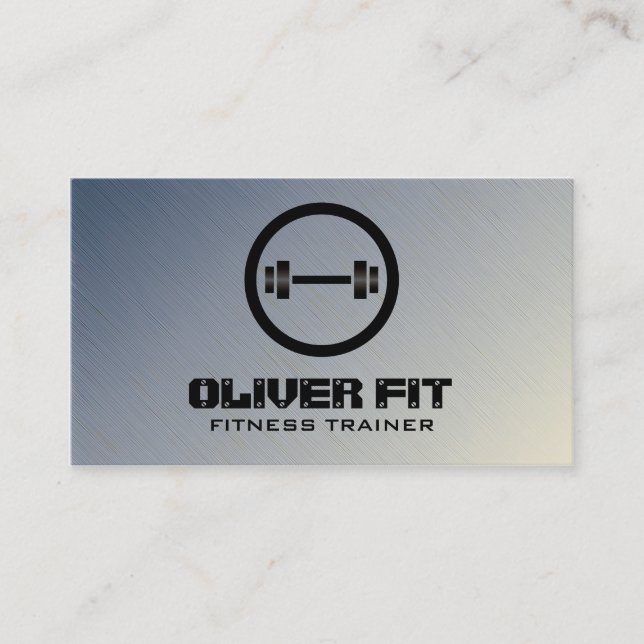 Fitness Trainer - Business Cards (Front)