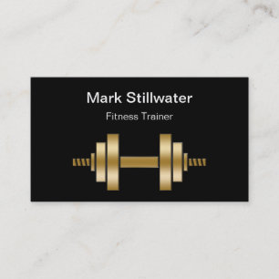 Fitness Trainer Business Cards