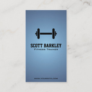 Fitness Trainer - Business Cards