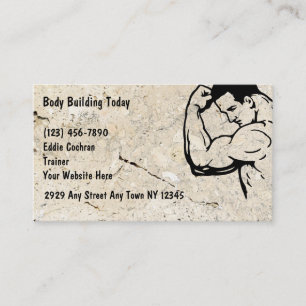 Fitness Trainer Business Cards