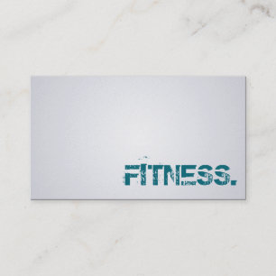 Fitness Trainer - Business Cards