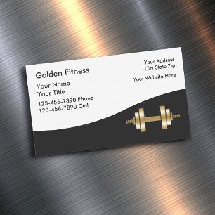 Fitness Trainer Business Magnets