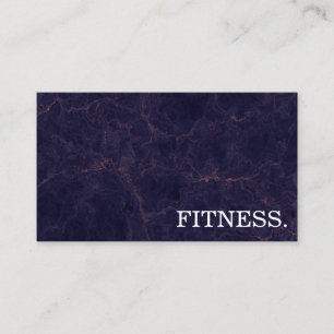Fitness Trainer Minimal Business Card