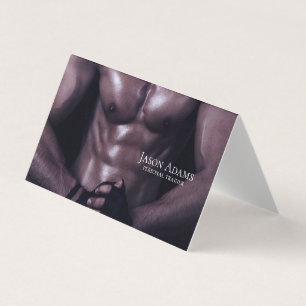 Fitness trainer, Personal trainer Business Card