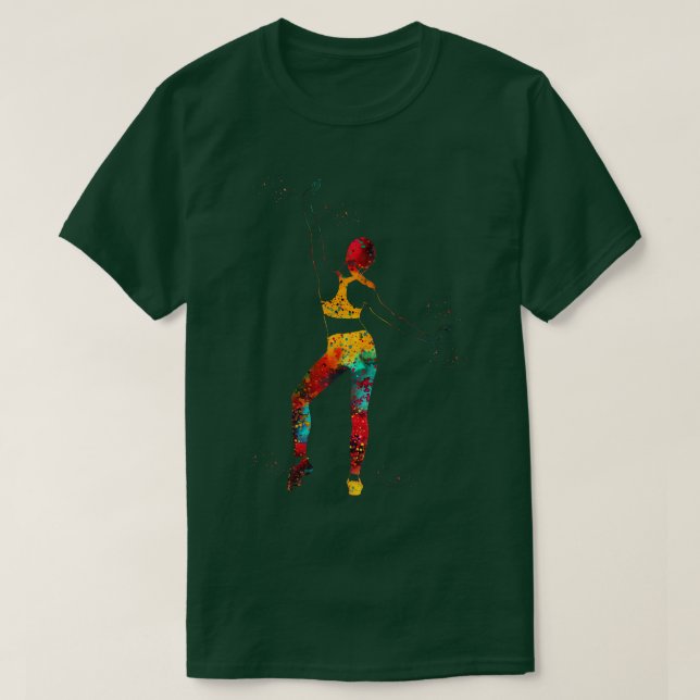 Fitness woman 1 T-Shirt (Design Front)