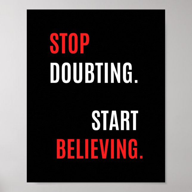 Fitness Workout Gym Exercise quote Poster (Front)