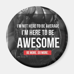 Fitness Workout Gym Motivation Magnet