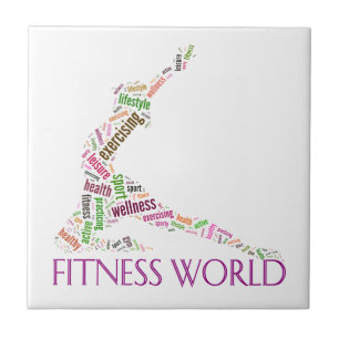 Fitness world tile