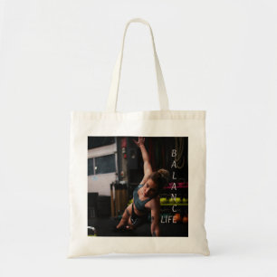 Fitness Yoga Balance Life Tote Bag