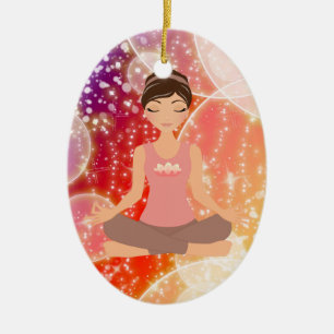 Fitness! Yoga - SRF Ceramic Tree Decoration