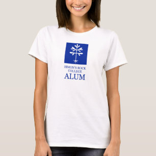 Fitted "SRC Alum" Tee in Blue