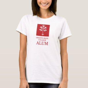 Fitted "SRC Alum" Tee in Red