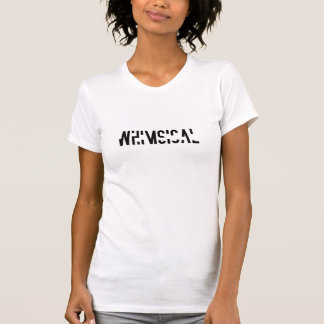 Fitted White inscription T-shirt for women