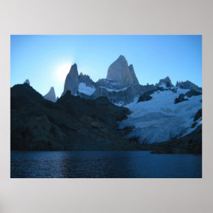 Fitz Roy and Laguna de los Tres Poster