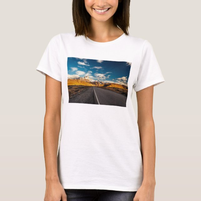 Fitz Roy In Morning Light T-Shirt (Front)