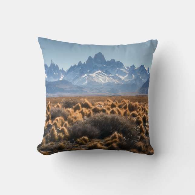 Fitz Roy, Patagonia, Argentina Cushion (Front)