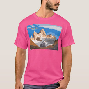 Fitz Roy Patagonia Chile  Argentina Active T-Shirt