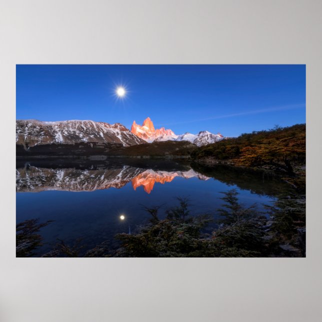 Fitz Roy'S Reflection Poster (Front)