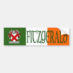 Fitzgerald Coat of Arms Bumper Sticker