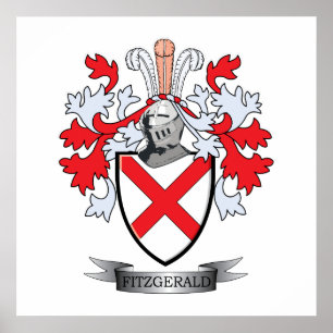Fitzgerald Coat of Arms Poster